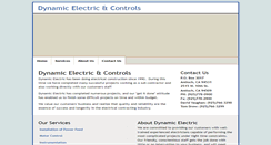 Desktop Screenshot of dynamic-electric.net